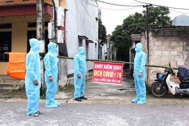 Hà Nam phong tỏa thêm 2 thôn có ca dương tính với SARS-CoV-2