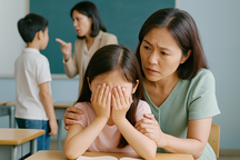 Mới 8 tuổi, con gái tôi đã rất sợ... bị đánh chết