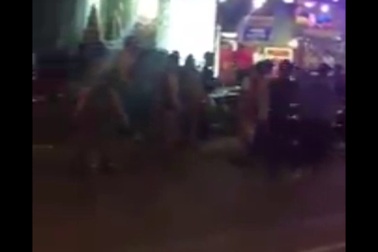 Nhóm thanh niên gây hỗn chiến kinh hoàng ở nhà hàng vùng ven