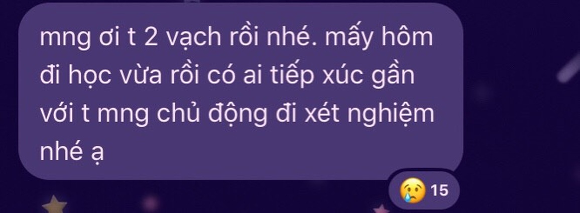 1/4 sinh viên trong lớp trở thành F0 sau một tuần học trực tiếp - 2 1/4 sinh viên trong lớp trở thành F0 sau một tuần học trực tiếp - 2