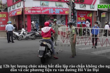Phong tỏa 1 tuyến đường ở TP Biên Hòa trong 14 ngày