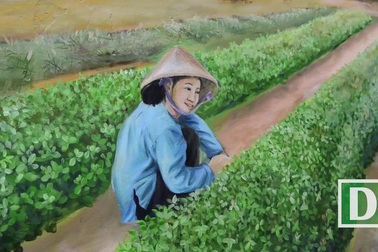 Hà Nội: Khu tập thể cũ thay đổi diện mạo bằng tranh 3D