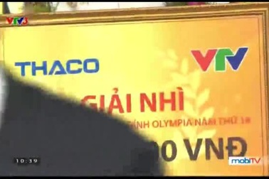 Giây phút đăng quang của tân vô địch Đường lên đỉnh Olympia