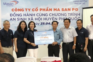 Masan PQ đồng hành cùng chương trình an sinh xã hội huyện Phú Quốc