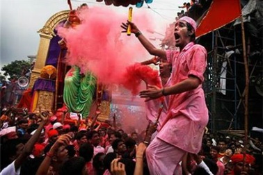Độc đáo lễ hội tượng thần Ganesh Chaturthi ở Ấn Độ