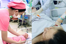 "Mẹ tròn con vuông" sau ca hoãn mổ lấy thai vì bệnh lý tim mạch nguy hiểm