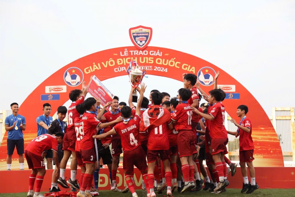 PVF vô địch giải U15 Quốc gia 2024 - 2 PVF vô địch giải U15 Quốc gia 2024 - 2