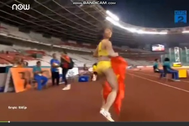 Bùi Thị Thu Thảo xuất sắc giành huy chương vàng nội dung nhảy xa