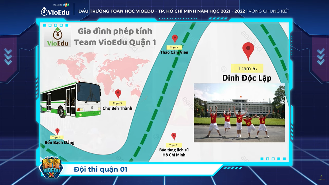 Bất ngờ với tài năng của thí sinh Đấu trường toán học TPHCM - 2 Bất ngờ với tài năng của thí sinh Đấu trường toán học TPHCM - 2