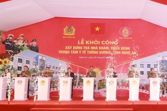 Khởi công xây dựng hai công trình an sinh xã hội tại Nghệ An