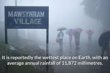 Cuộc sống ở nơi ẩm ướt nhất thế giới gần như ngày nào cũng có mưa