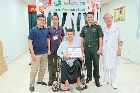 Bạn đọc Dân trí giúp em Thành Tài hơn 209 triệu đồng