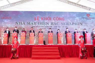 AMACCAO khởi công nhà máy Seraphin, biến nghìn tấn rác thành điện mỗi ngày