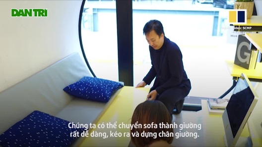 Cận cảnh nhà ống cống 10m2 giá 15.000 USD cho người nghèo ở Hong Kong