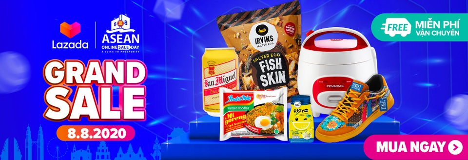 Thỏa thích sắm “hàng ngoại” nhân dịp kỷ niệm 53 năm ngày thành lập ASEAN - 7