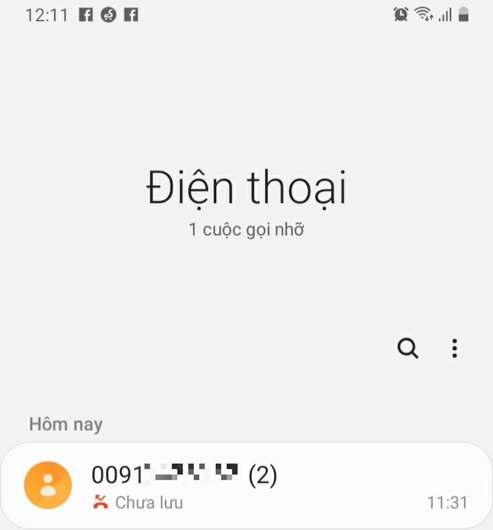Cảnh báo chiêu trò móc tiền vì cuộc gọi từ số điện thoại lạ - 1 Cảnh báo chiêu trò móc tiền vì cuộc gọi từ số điện thoại lạ - 1
