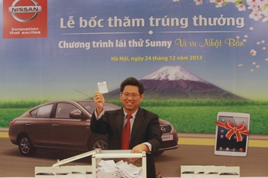 Vận may đã mở với nhiều người lái thử Nissan Sunny