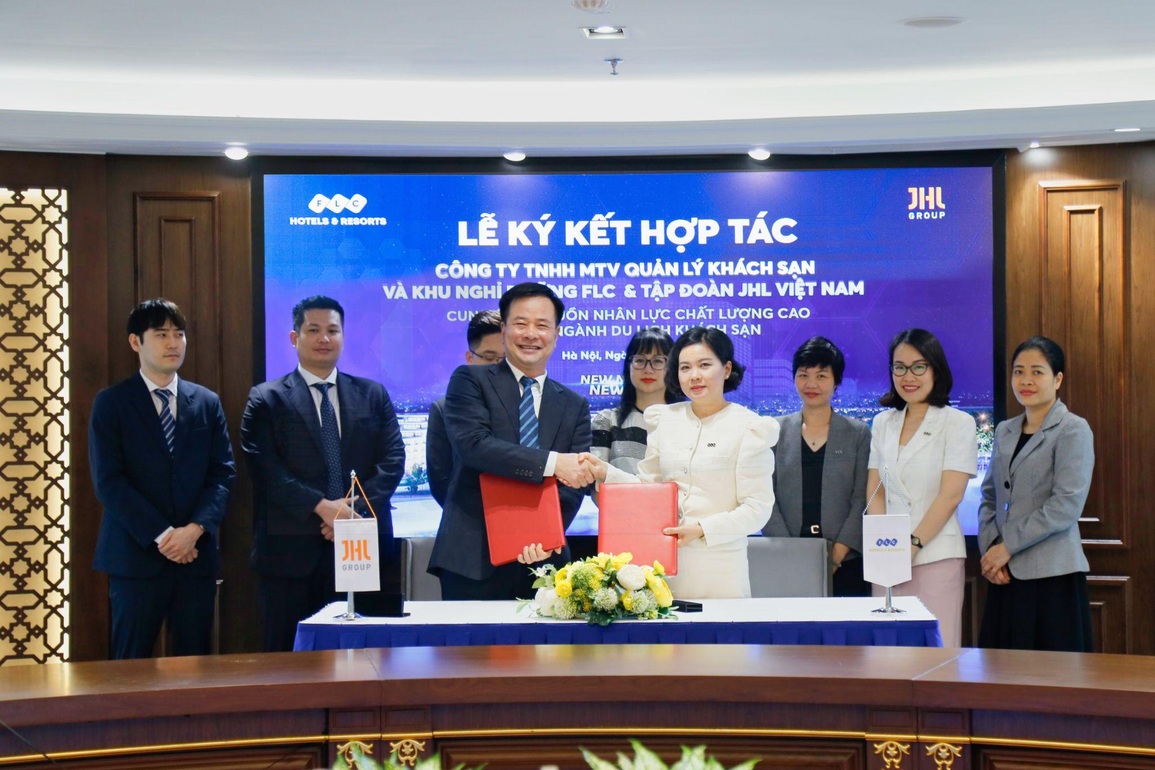 FLC Hotels Resorts hợp tác với Tập đoàn JHL mảng nhân sự du lịch, khách sạn - 1 FLC Hotels Resorts hợp tác với Tập đoàn JHL mảng nhân sự du lịch, khách sạn - 1