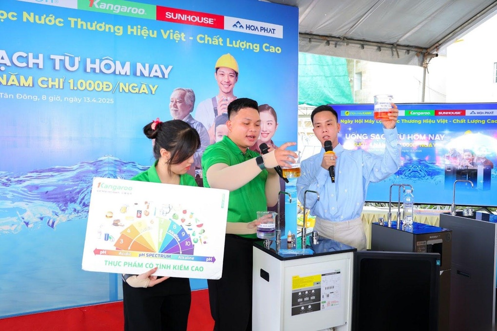 Điện máy Xanh mang máy lọc nước về tận nơi cho bà con - 3 Điện máy Xanh mang máy lọc nước về tận nơi cho bà con - 3