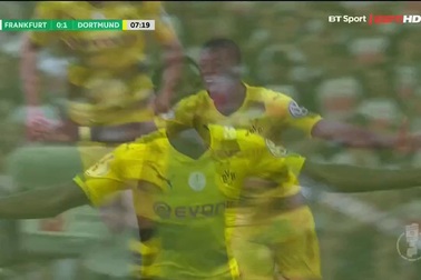 Chiến thắng của Dortmund trước Frankfurt ở chung kết cúp quốc gia Đức