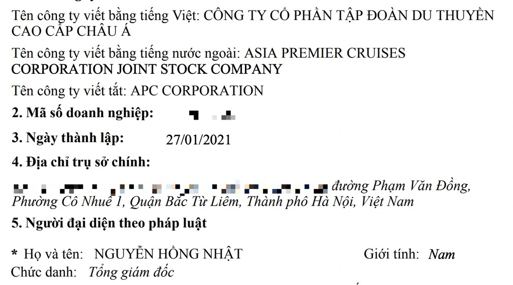 Ha Long Bay boat capsizing: Profile of 2 companies apologizing for fireworks - 2 Vụ lật tàu trên Vịnh Hạ Long: Hồ sơ 2 công ty xin lỗi vì bắn pháo hoa - 2