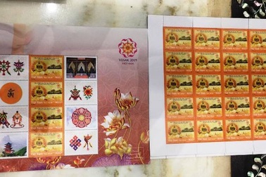 Phát hành đặc biệt bộ tem “Chào mừng Đại lễ Phật đản Liên hợp Quốc – Vesak 2019”