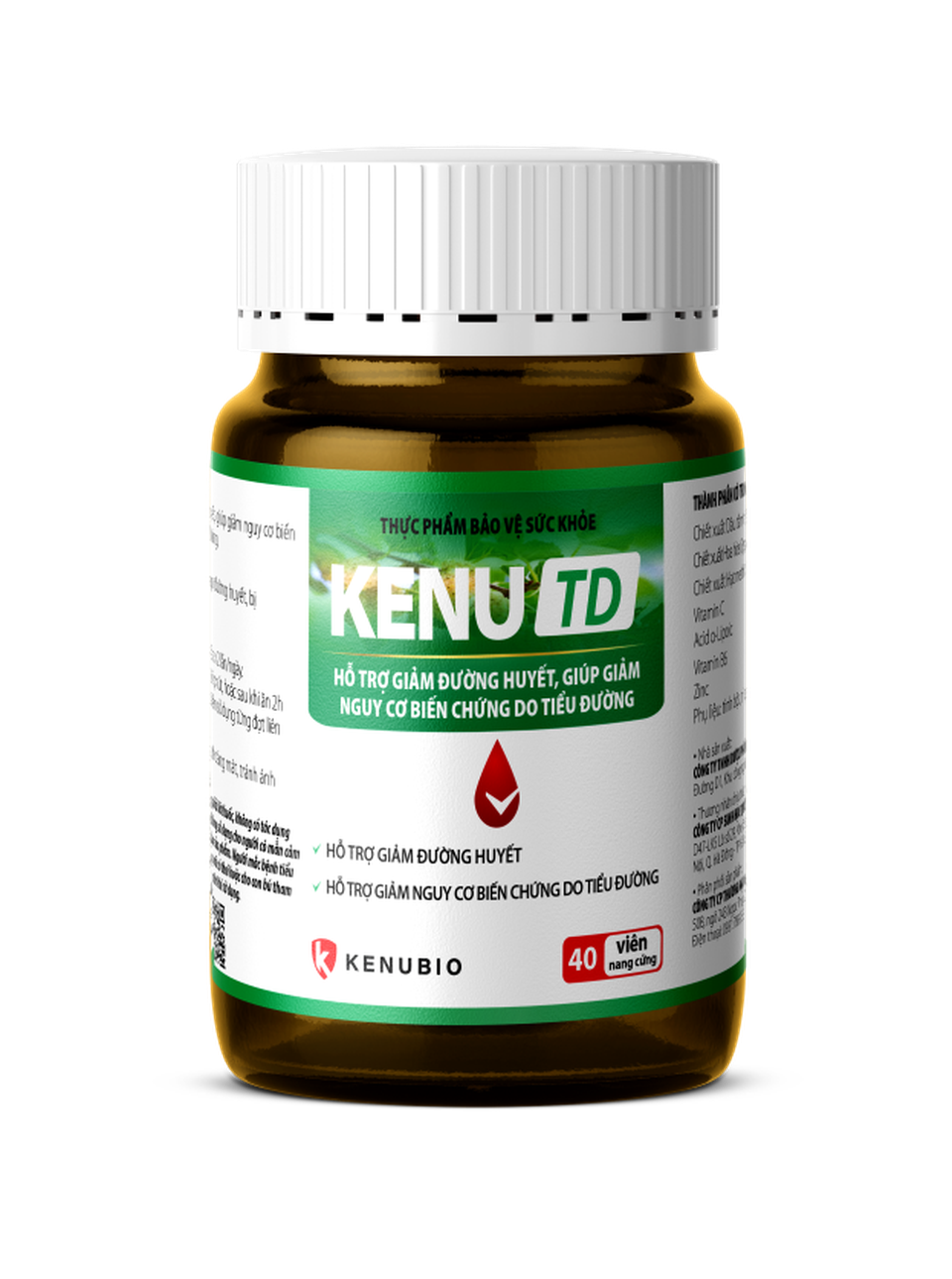 KENU TD hỗ trợ làm giảm đường huyết, giảm biến chứng ở người tiểu đường - 1 KENU TD hỗ trợ làm giảm đường huyết, giảm biến chứng ở người tiểu đường - 1