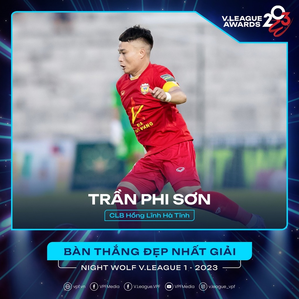 Hoàng Đức giành giải Cầu thủ xuất sắc nhất V-League 2023 - 5