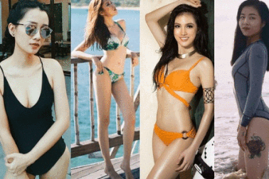 Ngỡ ngàng đường cong của 4 biên tập viên VTV với áo tắm nóng bỏng