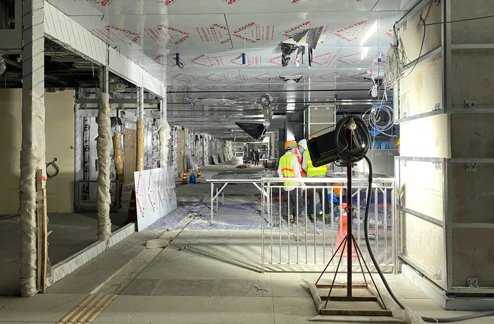 Tạm dừng giám sát trên công trường Metro số 1 vì Covid-19 - 2