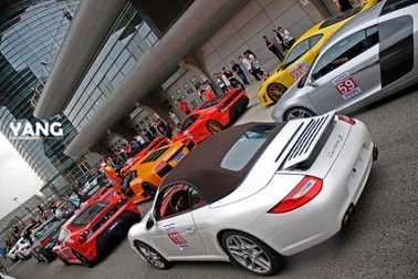 500 siêu xe “đại náo” đường đua F1 Thượng Hải