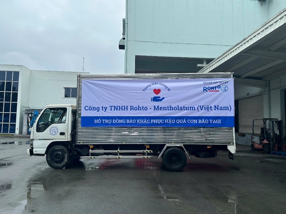 Rohto-Mentholatum Việt Nam đóng góp 25.000 sản phẩm cho đồng bào miền Bắc - 1 Rohto-Mentholatum Việt Nam đóng góp 25.000 sản phẩm cho đồng bào miền Bắc - 1