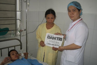 Tuần đến cháu Thành sẽ được mổ ghép da