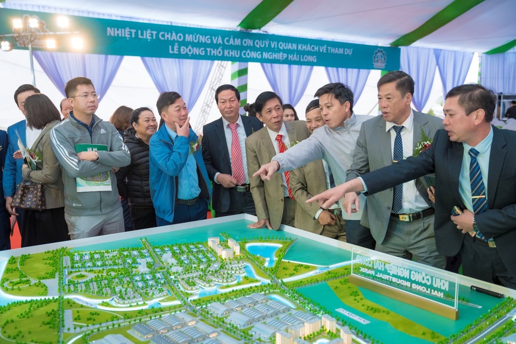 Động thổ Khu công nghiệp Hải Long, Thái Bình - 2 Động thổ Khu công nghiệp Hải Long, Thái Bình - 2