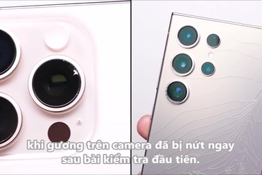 iPhone 16 Pro Max đọ độ bền với Galaxy S24 Ultra khi thả rơi tự do