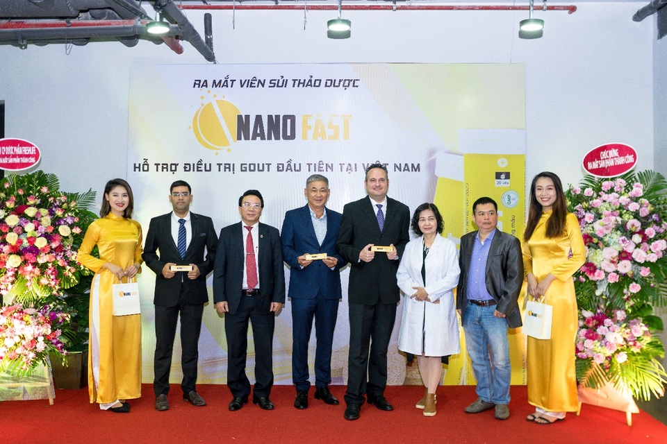 Ra mắt Nano fast viên sủi gout thảo dược đầu tiên tại Việt Nam - 1 Ra mắt Nano fast viên sủi gout thảo dược đầu tiên tại Việt Nam - 1