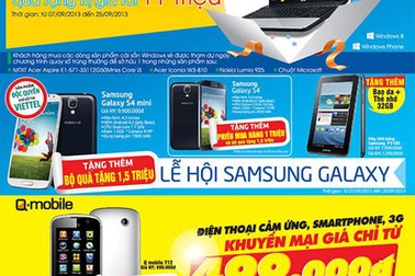 Lễ hội khuyến mại tháng 9 tại Viettel Store