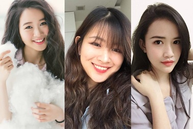 Ngẩn ngơ ngắm những "nàng thơ" trường Ngoại giao