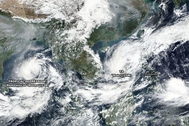 Bão số 6 diễn biến phức tạp vì phụ thuộc vào siêu bão Hạ Long