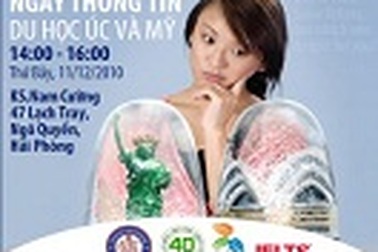 “Ngày Thông tin du học Úc & Mỹ” tại Hải Phòng
