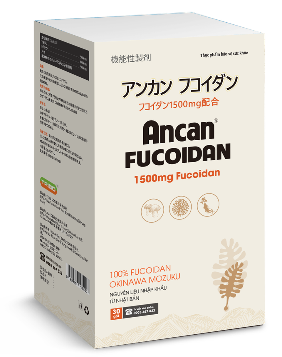 TP BVSK Ancan Fucoidan: Hỗ trợ điều trị ung thư hiệu quả? - 4 TP BVSK Ancan Fucoidan: Hỗ trợ điều trị ung thư hiệu quả? - 4