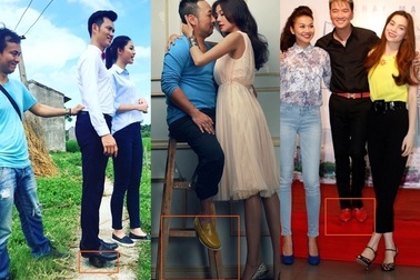 Những chân dài khiến đồng nghiệp “e ngại” về chiều cao