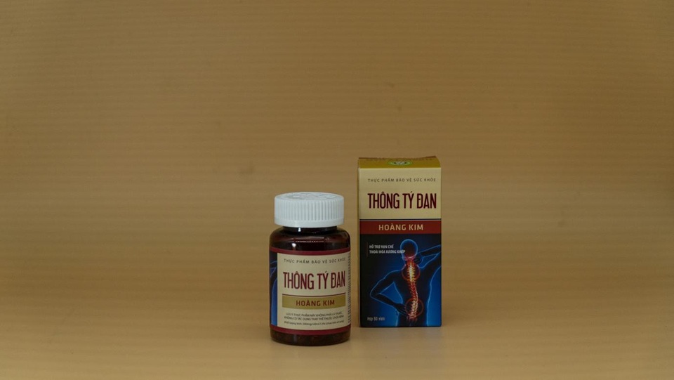 Thông Tý Đan Hoàng Kim – Giảm nỗi lo xương khớp - 1 Thông Tý Đan Hoàng Kim – Giảm nỗi lo xương khớp - 1