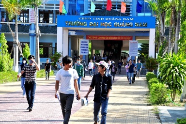 ĐH Quảng Nam công bố điểm chuẩn trúng tuyển