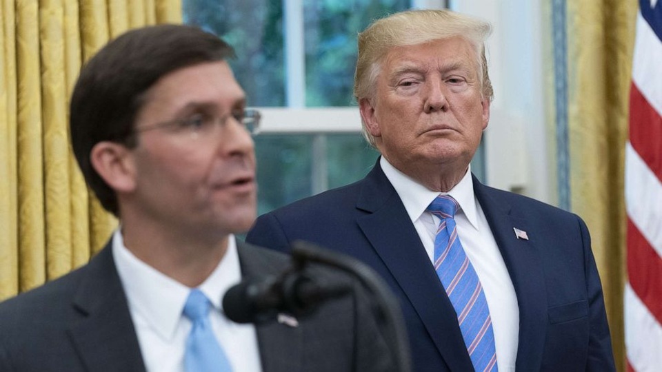 Ông Trump sa thải Bộ trưởng Quốc phòng: Điềm báo 72 ngày hỗn loạn cuối cùng - 1 Ông Trump sa thải Bộ trưởng Quốc phòng: Điềm báo 72 ngày hỗn loạn cuối cùng - 1