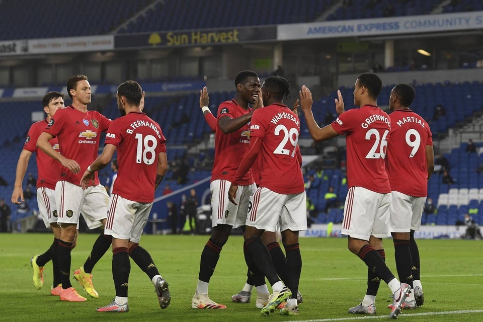 Brighton 0-3 Man Utd: Cú đúp của Fernandes - 9 Brighton 0-3 Man Utd: Cú đúp của Fernandes - 9