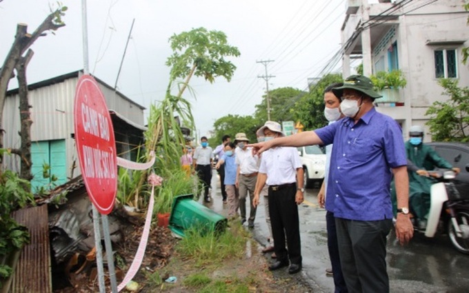 An Giang khắc phục sạt lở trên địa bàn huyện Chợ Mới