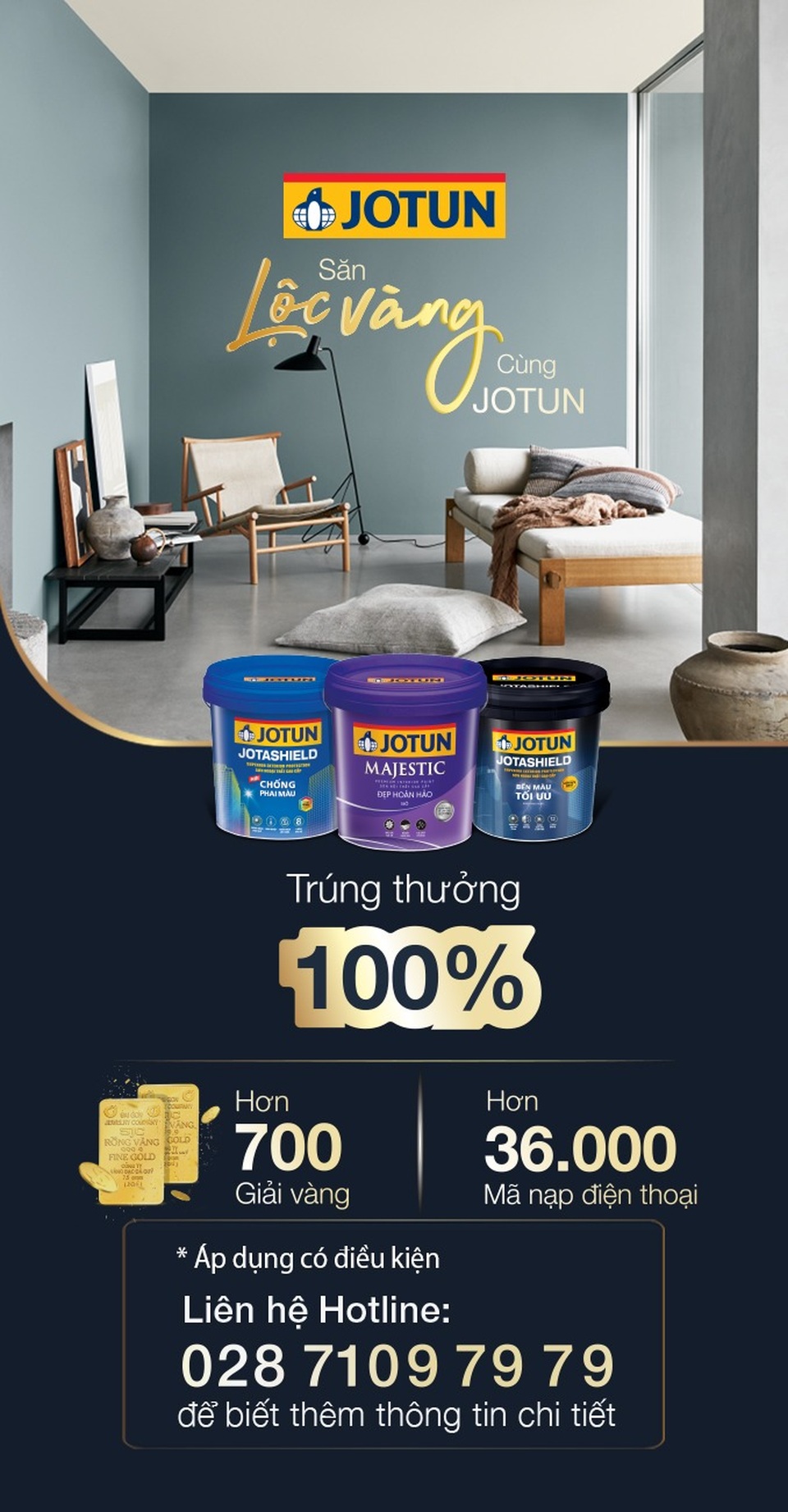 Săn lộc vàng cùng sơn Jotun - 1 Săn lộc vàng cùng sơn Jotun - 1