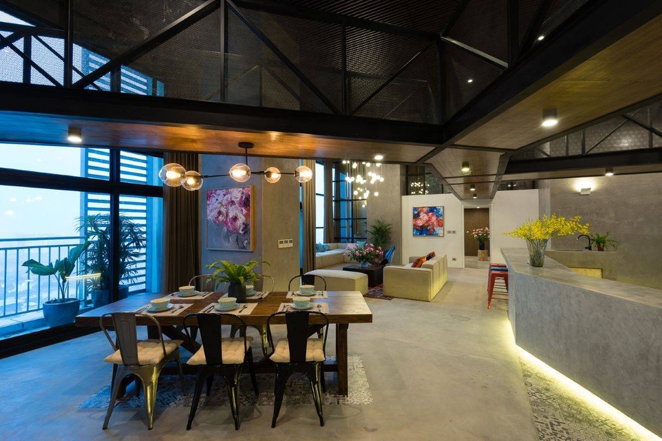 Chung cư rộng 350m2 như trung tâm giải trí thu nhỏ của gia đình ở Hà Nội - 3