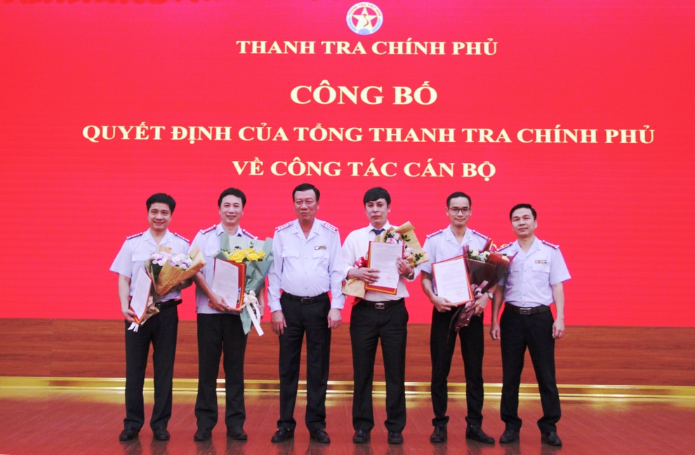 Thanh tra Chính phủ bổ nhiệm nhiều cán bộ - 1 Thanh tra Chính phủ bổ nhiệm nhiều cán bộ - 1